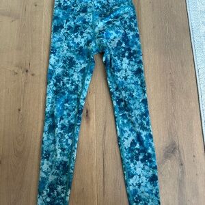Girls Patterned Athleta Leggings